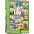 Puzzle Eurographics - Golf Around the World, 1000 Teile