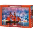 Puzzle Castorland - Rote Fregatte, 1000 Teile