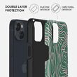 Husa iPhone 14 Burga Dual Layer Hawaiian Breeze