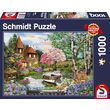 Puzzle 1000 piese Schmidt - House on the lake