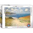 Puzzle Eurographics - Claude Monet: Sentiero attraverso i campi di grano, 1000 pezzi