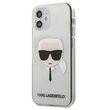 iPhone 12 Mini Karl Lagerfeld Karl's Head Transparent case