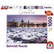 Puzzle Schmidt - Praga - Cigni, 1000 pezzi