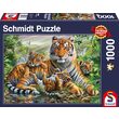 Puzzle 1000 piese Schmidt - Tiger and Cubs