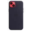 Original iPhone 14 Plus Apple Leather Case, MagSafe, Ink