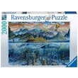 Puzzle Ravensburger - Baleine sage, 2000 pièces