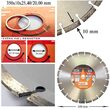Disco diamantato, cemento, taglio a umido ea secco, 350 mm/25,4 mm, Richmann Exclusive