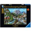 Puzzle Ravensburger - Bienvenue à Banff, 1000 pièces