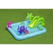Aufblasbarer Pool für Kinder, zum Spielen, mit Rutsche, 239 x 206 x 86 cm, Bestway Fantastic Aquarium