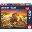 Puzzle 1000 Teile Schmidt - Liebevolle Löwen