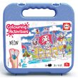 Puzzle à colorier Educa - Puzzle à colorier Pirates, 100 pièces