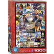 Puzzle Eurographics - Canadian Pacific Rail - Vintage Poster, 1000 Teile