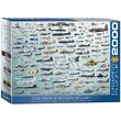 Puzzle 2000 Teile Eurographics – Entwicklung von Militärflugzeugen