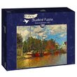 Puzzle 1000 piese - Claude Monet: Boats at Zaandam, 1871