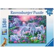 Puzzle Ravensburger - Unicorni La Apus, 150 piese