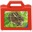Würfelpuzzle Ravensburger - Würfel Nutztiere, 12 Teile