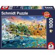 Puzzle Schmidt - Tierreich, 1000 Teile