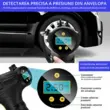 Mini digitale auto-luchtcompressor, DC 12 V, 7,4 V, 120 W, 150 PSI, 20 l/min, snel rollen, auto, SUV, MPV, fiets, motorfiets, ballen, diverse andere opblaasboten, 3 m voedingskabel, automatisch stoppen