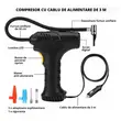 Mini digitale auto-luchtcompressor, DC 12 V, 7,4 V, 120 W, 150 PSI, 20 l/min, snel rollen, auto, SUV, MPV, fiets, motorfiets, ballen, diverse andere opblaasboten, 3 m voedingskabel, automatisch stoppen