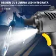 Mini digitale auto-luchtcompressor, DC 12 V, 7,4 V, 120 W, 150 PSI, 20 l/min, snel rollen, auto, SUV, MPV, fiets, motorfiets, ballen, diverse andere opblaasboten, 3 m voedingskabel, automatisch stoppen