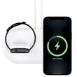 Magfit Duo-Unterstützung, kompatibel mit MagSafe Apple Charger und Apple Watch Charger Spigen White