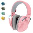 Cuffie antirumore pieghevoli per bambini da 5 a 16 anni, offrono protezione dell&#39;udito, SNR 25, rosa, ALPINE Muffy Kids Pink ALP26481