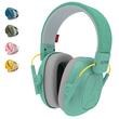 Cuffie pieghevoli antirumore per bambini da 5 a 16 anni, offre protezione dell&#39;udito, SNR 25, verde menta, ALPINE Muffy Kids Mint ALP26498