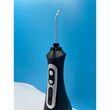 Irrigatore orale professionale Alinty AT77, 2000 impulsi, 5 testine, 3 velocità, serbatoio 200ml, ricarica USB, Nero