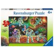 Puzzle Ravensburger - Astronauten auf dem Mond, 35 Teile