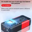  Arrancador de coche portátil multifuncional, 12V, 2000A, 26000 mAh, 44,4 Wh, función de batería externa, linterna LED, puerto EC-5, puerto USB, puerto tipo C