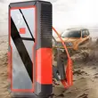  Arrancador de coche portátil multifuncional, 12V, 2000A, 26000 mAh, 44,4 Wh, función de batería externa, linterna LED, puerto EC-5, puerto USB, puerto tipo C