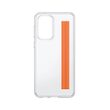 Cover originale con cinturino sottile per Samsung Galaxy A33 5G trasparente