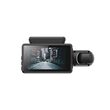 Telecamera per auto OEM Design sottile Dash Nero e rosso (2 telecamere, monitor di parcheggio, 1080p, 32 Gb, angolo di 170 gradi