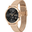 Orologio da uomo Hugo Boss 1513808, Quarzo, 43mm, 3ATM, Oro
