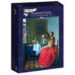1000 Teile Puzzle - Johannes Vermeer: Das Mädchen mit dem Weinglas, 1659