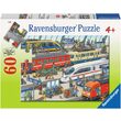 Puzzle Ravensburger - Stazione ferroviaria, 60 pezzi