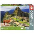 Puzzle Educa - Machu Picchu, Perù, 1000 pezzi, colla inclusa