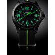 Men's watch Traser H3 107426 P67 Officer Pro Gun, 42 mm, 10 ATM, Black