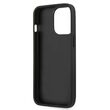 iPhone 13/13 Pro Hülle Karl Lagerfeld Leder Ikonik Karl`s Head Metal Blue