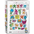 Puzzle Eurographics - Keith Haring: Collage von Keith Haring, 1000 Teile