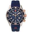 Reloj para hombre Swiss Military 7040.9855, Cuarzo, 45mm, 10ATM, Plata