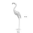 Garden decoration, metallic, flamingo, 14x24x65 cm