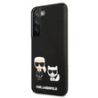 Funda Samsung Galaxy S22 Plus Karl Lagerfeld Silicona Karl & Choupette Negra