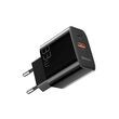 Set Incarcator Retea Mcdodo Dual Port Fast Charge 33W + Cablu Type-c la Type-c 1,2m, Black