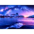 Puzzle 1000 piese Enjoy - Milky Way over Lofoten Island, Norway