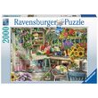 Puzzle Ravensburger - Idyllischer Garten, 2000 Teile