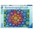 Puzzle 2000 piese Ravensburger - Mandala Curcubeu