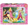 Puzzle Educa - Principesse Disney, 500 pezzi, inclusa colla per puzzle