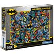 Puzzle 1000 piese dificile Clementoni - Impossible Puzzle - Batman