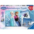 Puzzel Ravensburger - Frozen, 3X49 stukjes